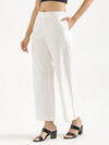 Women White Waist Coat Co-ord Set