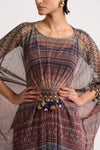 Collage Kimono Top
