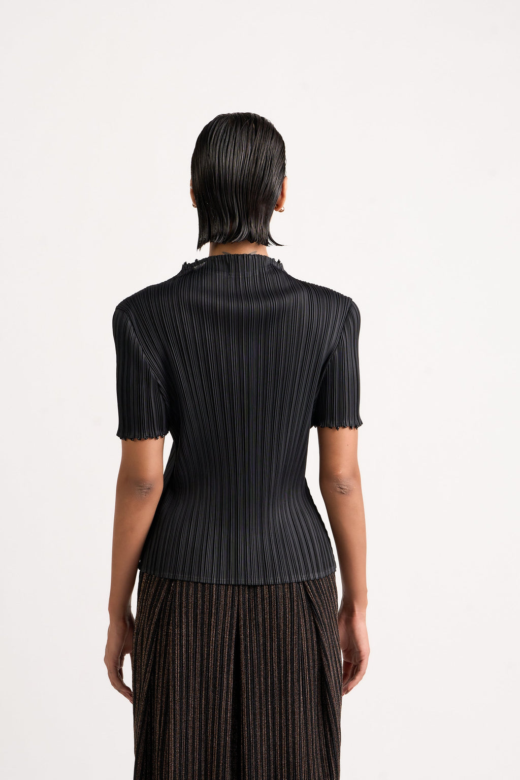 Beaded Crinkle Top