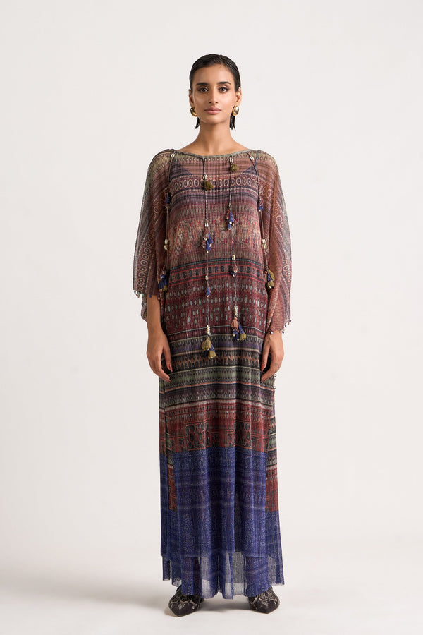 Collage Tassel Top