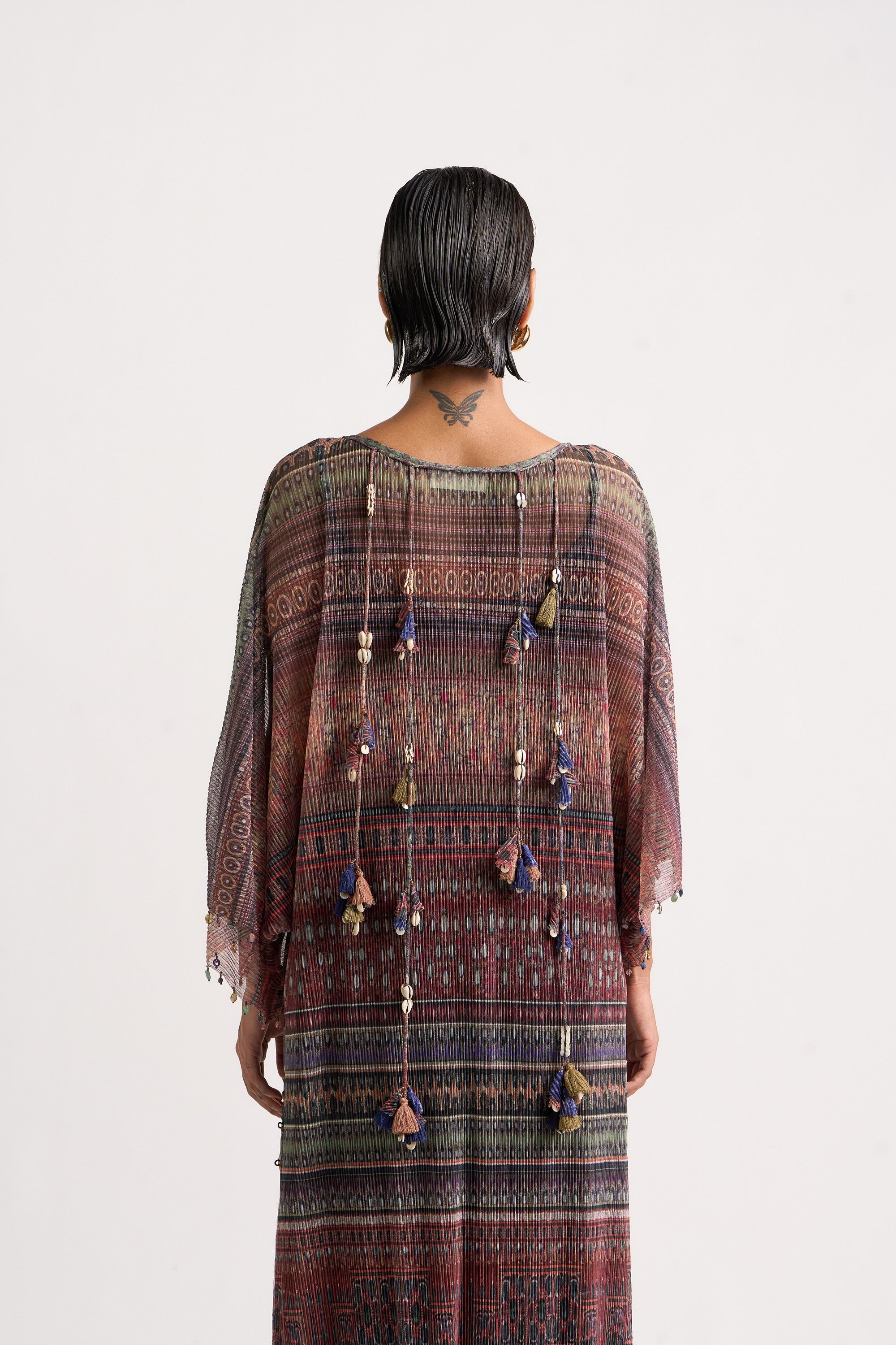 Collage Tassel Top