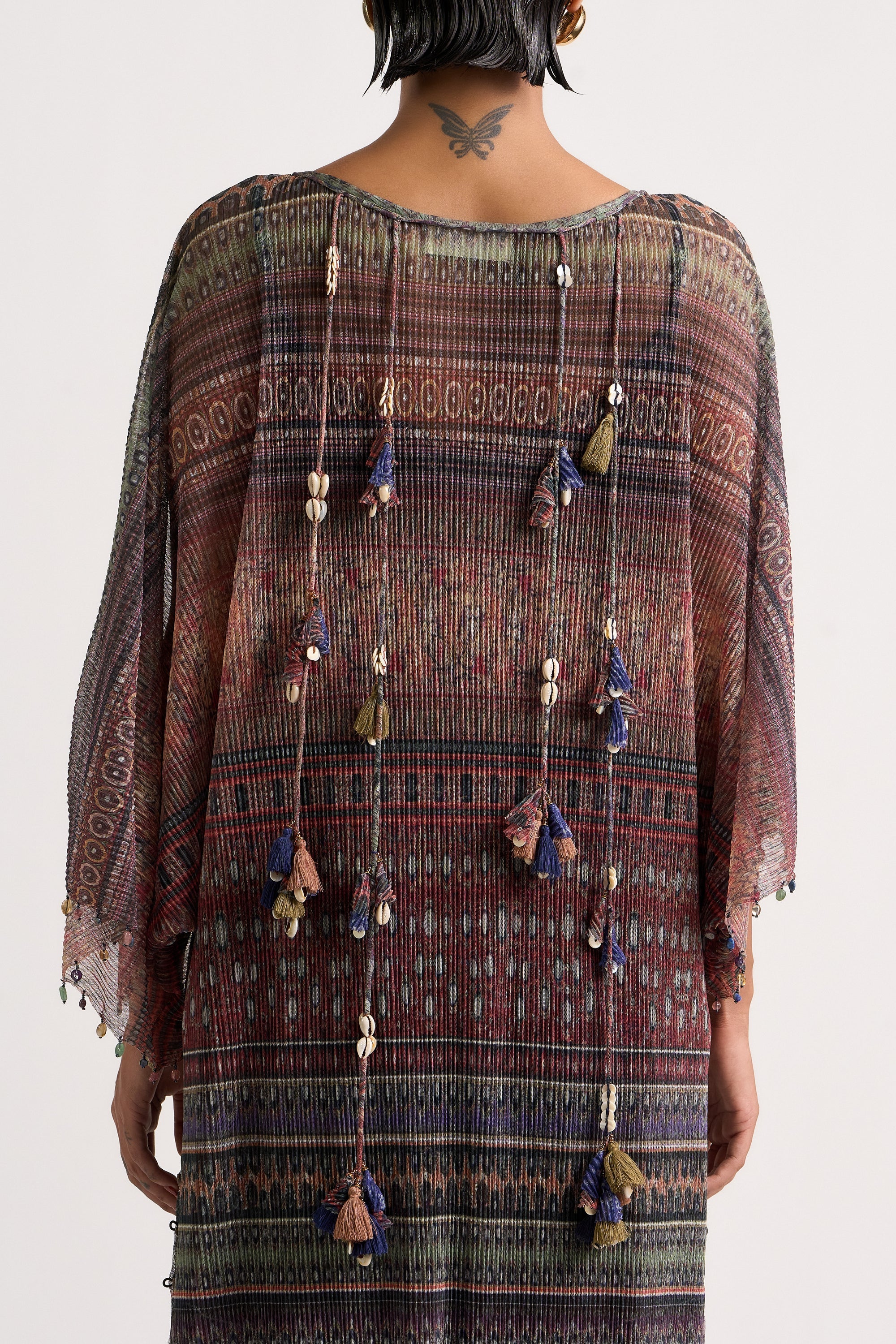 Collage Tassel Top