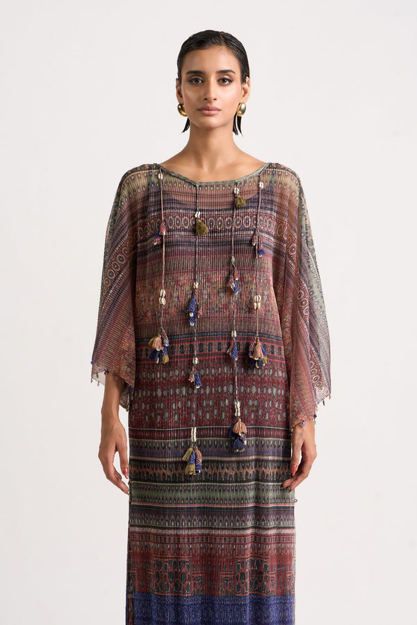 Collage Tassel Top