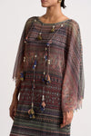 Collage Tassel Top