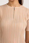 Beaded Crinkle Top